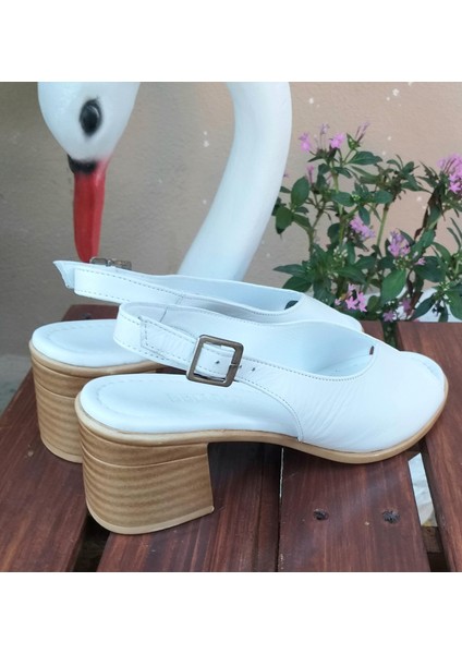 231705 Kadın Hakiki Deri Topuklu Ayakkbı fırsatları