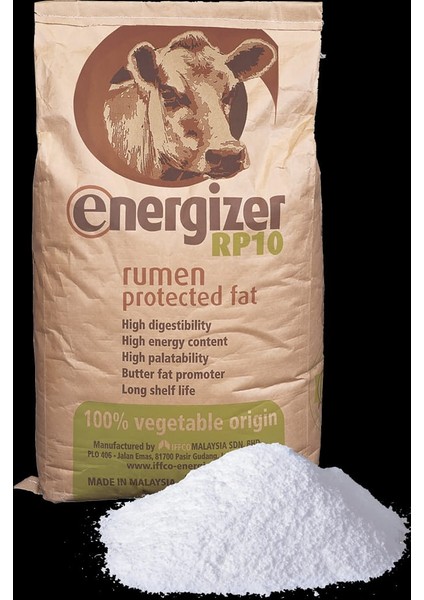 Energizer RP10 Bypass Fraksiyonize Yağ 25 kg (Bitkisel ) Yem Katkı Maddeleri