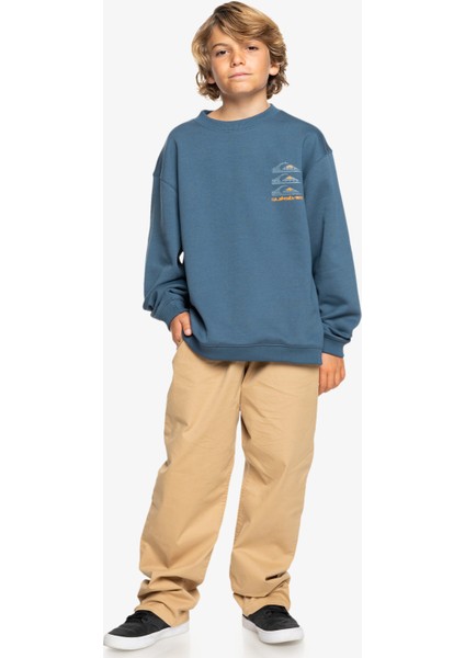 EQBFT03908-18314 Screen Crew Erkek Çocuk Sweatshirt indirimleri