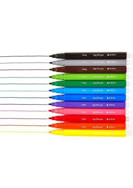 Ergo Keçeli Kalem, 12 Renk fiyatları