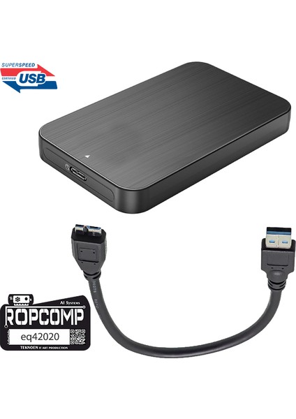 USB Micro-B Superspeed Data Kablosu USB 3.0 20CM modelleri