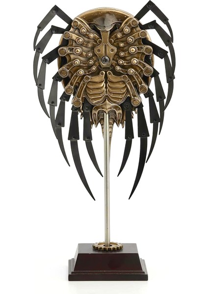 Steampunk Serisi Kaideli At Nalı Yengeçi (Horseshoe Crab) Biblo