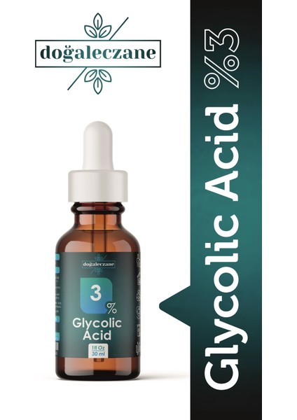Göz Çevresi Kırışıklıkları Glikolik Asit %3 Set Glikolik Asit Peelingi 90 ml