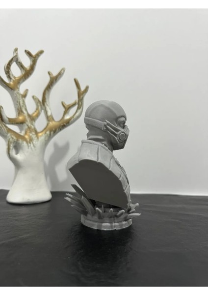 Sub-Zero Büst Figür 12,5cm Gri - Mortal Kombat