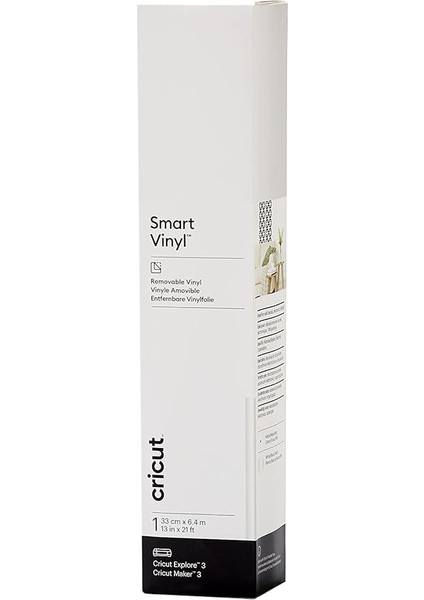 2008649 Smart Vinil Geçici 33X640CM 1 Sayfa Beyaz