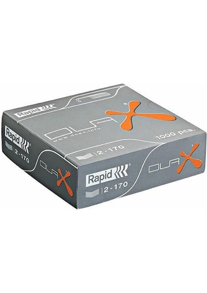 Rapid DUAX Heftklammern Verzinkt - 1000 Stück Für Büro & Heftgeräte