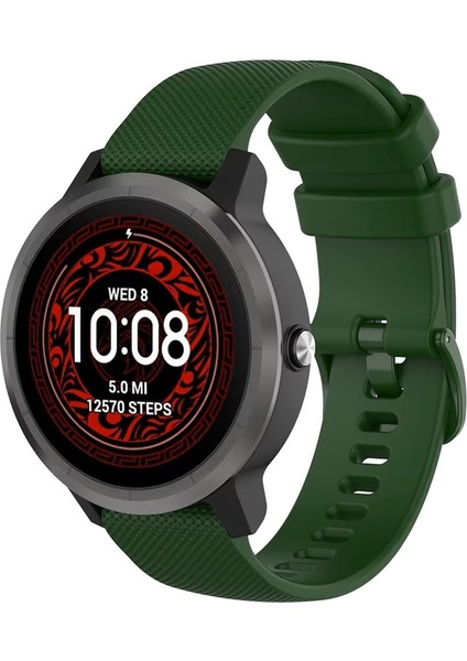 Honor Watch Gs Pro / Watch Gs 3 / Watch Gs 4 Uyumlu Damalı Silikon Kordon 22MM fırsatları