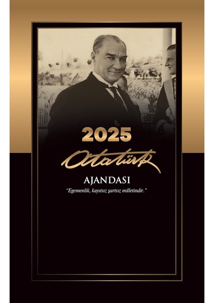 2025 Atatürk Ajanda - Cumhuriyet