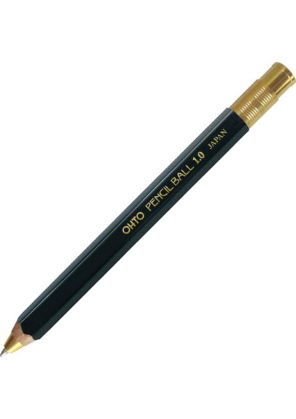 Pencil Ball 1.0 Wooden Serisi BP-680E-BK Siyah Tükenmez Kalem