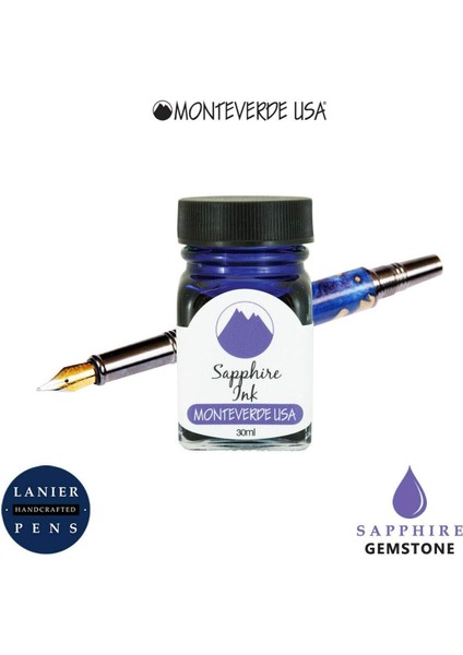 , G309SA, Şişe Mürekkep, Sapphıre, 30 ml