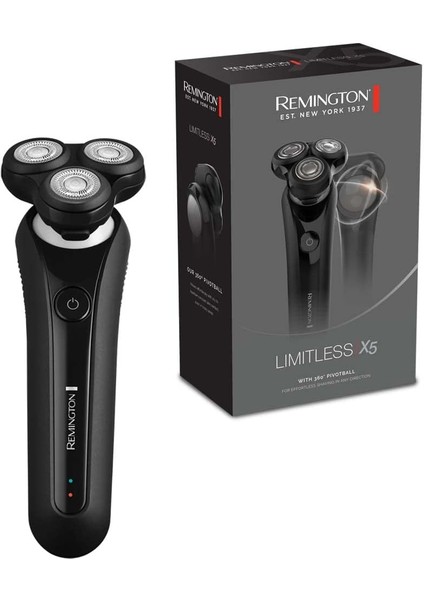 XR1750 Elektrikli ve Döner Tıraş Makinesi, 360° Pivotball Döner Mafsal (Esnek Kesme Başlıkları, Detaylı Düzeltici, Powersense, Pille Çalışır, USB Şarj Fonksiyonu)