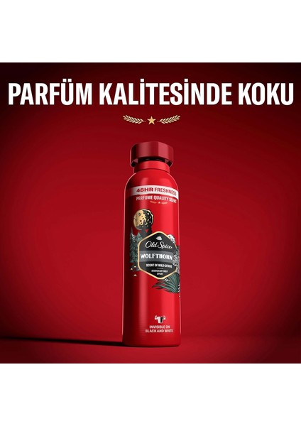 Wolfthorn Erkekler Için Sprey Vücut Deodorantı 150 ml