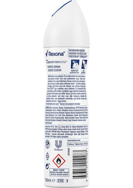 Kadın Sprey Deodorant Cotton Dry 72 Saat Kesintisiz Üstün Koruma 150 ml modelleri