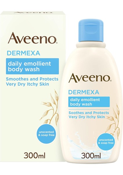 Dermexa Emollient Body Wash 300ML Günlük Yumuşatıcı Vücut Yıkama