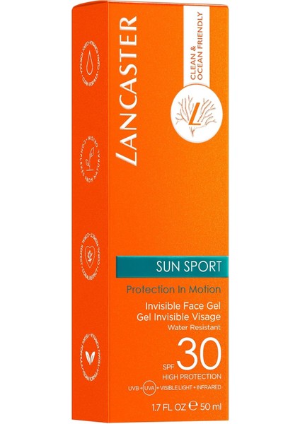 Sun Sport Face Invisible Gel SPF30 50 ml Güneş Koruyucu modelleri