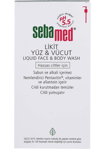 Likit Yüz & Vücut Temizleyici 1000 ml 1 Paket fiyatları