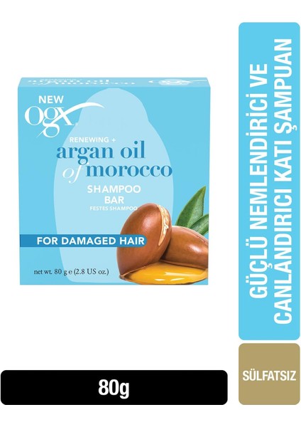 Argan Oil Of Morocco Katı Şampuan (80 Gr)