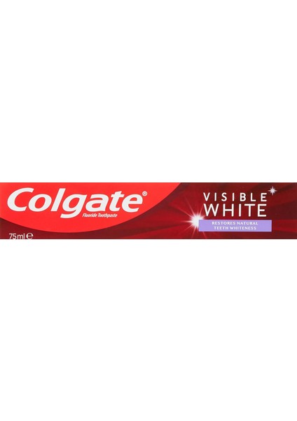 Visible White Beyazlatıcı Diş Macunu, 75ML x 4 Adet