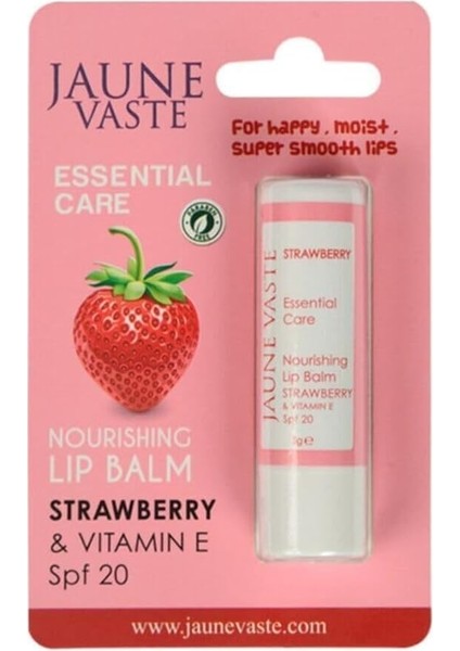 Çilek(Strawberry) Spf 20 Lip Balm 5g