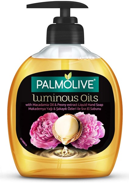 Luminous Oils Makademya Yağı & Şakayık Özleri Sıvı El Sabunu (300 Ml)