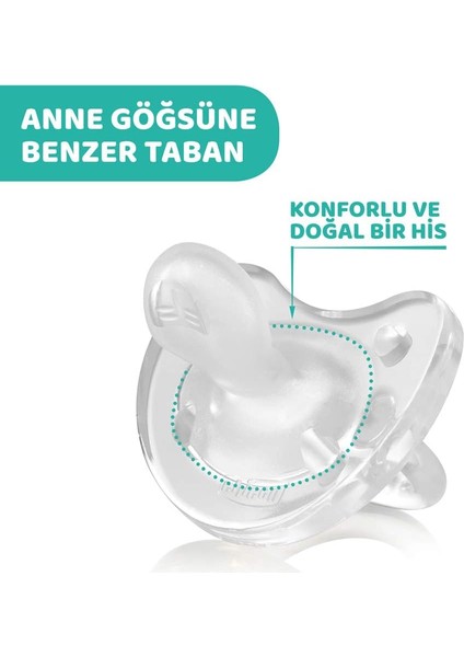 Physioforma Soft Silikon Emzik (12 Ay+)