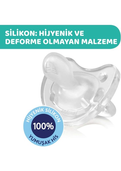Physioforma Soft Silikon Emzik (12 Ay+)