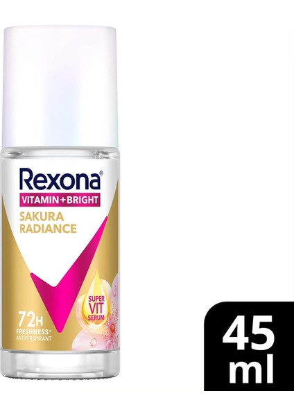 Vitamin Bright Kadın Roll On Deodorant Sakura Radiance 45 ml