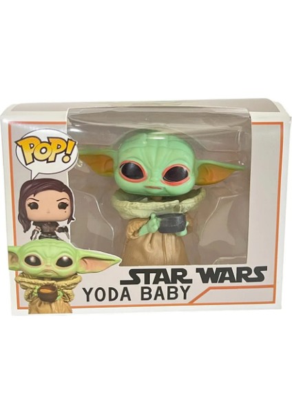 Baby Yoda - Grogu Kaseli Figür