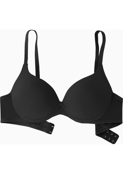 Mia Premium Basic 2223 Siyah Push Up / Dolgulu Mikro Sütyen