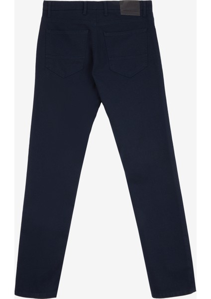 Normal Bel Slim Fit Lacivert Erkek Pantolon ACE012510183_PANTOLON 5 Cep fiyatları