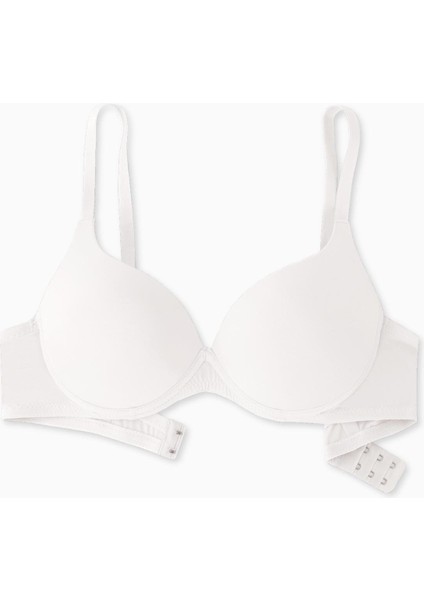 Nora Premium Basic 2224 Ekru Soft Push Up / Yarı Dolgulu Mikro Sütyen