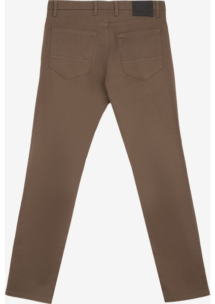 Normal Bel Slim Fit Haki Erkek Pantolon ACE012510183_PANTOLON 5 Cep fiyatları