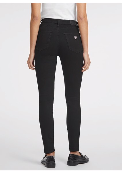 Normal Bel Normal Paça Normal Siyah Kadın Denim Pantolon Gj G05 Hıgh Rıse Skı - Eco Recy Co