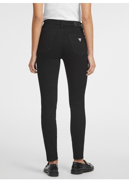 Normal Bel Normal Paça Normal Siyah Kadın Denim Pantolon Gj G05 Hıgh Rıse Skı - Eco Recy Co