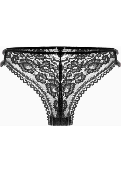 Dantelli Brazilian Külot - 2500 - Siyah