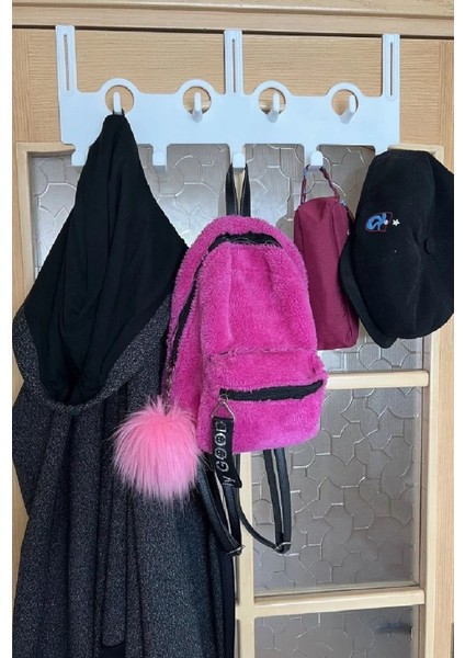 Kapı Arkası Askısı / Beyaz / 48 cm / 2 Adet modelleri