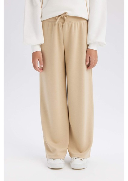 Kız Çocuk Wide Leg Geniş Paça Eşofman Altı D9621A825SM