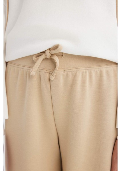 Kız Çocuk Wide Leg Geniş Paça Eşofman Altı D9621A825SM