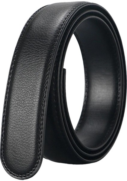 Otomatik Kemer Tokasız Kemer 3,5cm Şık Cırcırlı Kemer Askısı Siyah 150CM (Yurt Dışından)