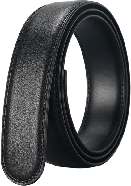 Otomatik Kemer Tokasız Kemer 3,5cm Şık Cırcırlı Kemer Askısı Siyah 150CM (Yurt Dışından)