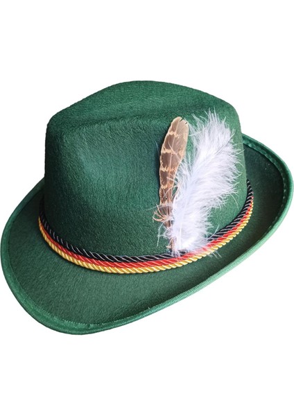 Erkekler Için Fötr Şapkalar, Kısa Kenarlı Panama Şapkası, Günlük Caz Şapkası, Fötr Şapka Yeşili (Yurt Dışından) fiyatları