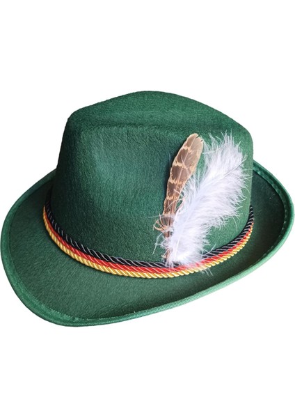 Erkekler Için Fötr Şapkalar, Kısa Kenarlı Panama Şapkası, Günlük Caz Şapkası, Fötr Şapka Yeşili (Yurt Dışından) indirimleri