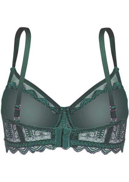 Dantelli Sütyen - Yarı Sünger Destekli, Balenli - Fashion - 2483 - Yeşil fiyatları