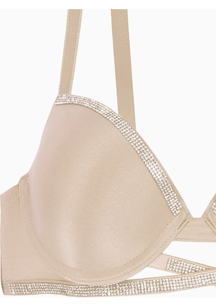 Noa 2572 Lı Şerit Detaylı Mikro Kumaş Dolgulu Iç Çamaşır Takımı Ten modelleri