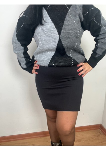 Çelik Kumaş Beli Lastikli Kalem Etek fiyatları