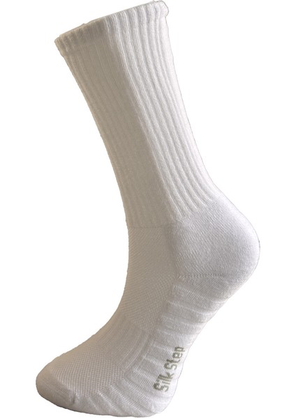 Fit Line 4'lü Beyaz Erkek ve Bayan Spor Çorabı , Active - Fonksiyonel (4çift Beyaz)