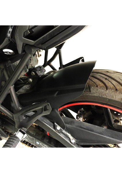 Kawasaki Versys 650 2009-2017 Uyumlu Arka Çamurluk Siyah