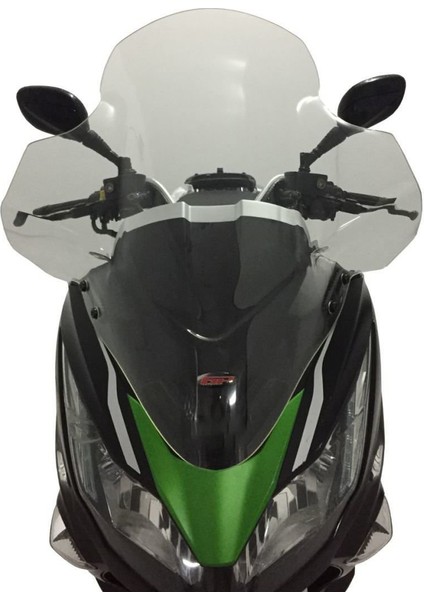 Kawasaki J 300 2014-2017 Uyumlu Ön Cam Füme 81 cm fiyatları