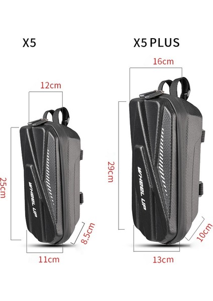 Whe Up X5 Sert Shl Bisiklet Çantası, Boyut:x5-Plus-3l (Yurt Dışından)