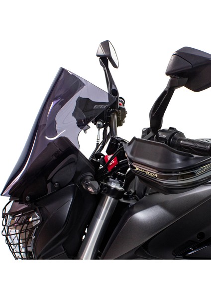 Bajaj Dominar 250 / 400 2017-2024 Uyumlu Kısa Ön Cam Füme 37 cm fırsatları